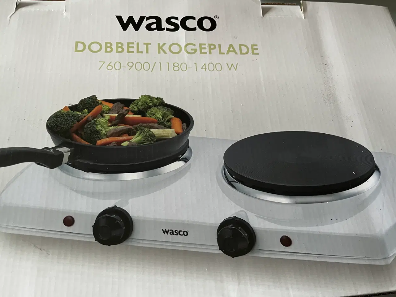 Billede 2 - Elektrisk kogeplade med 2 blus