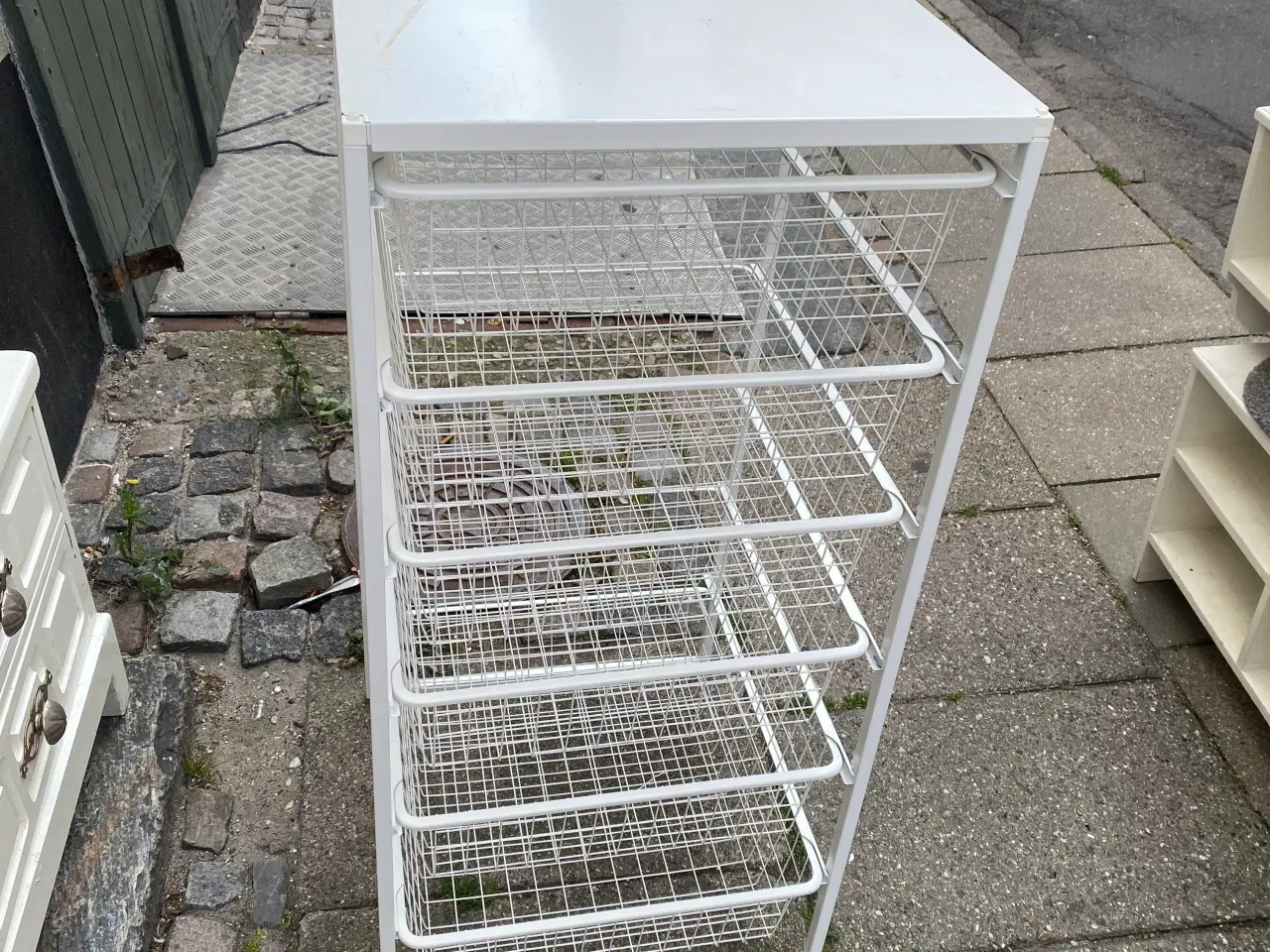 Billede 1 - Fin trådkurv reol