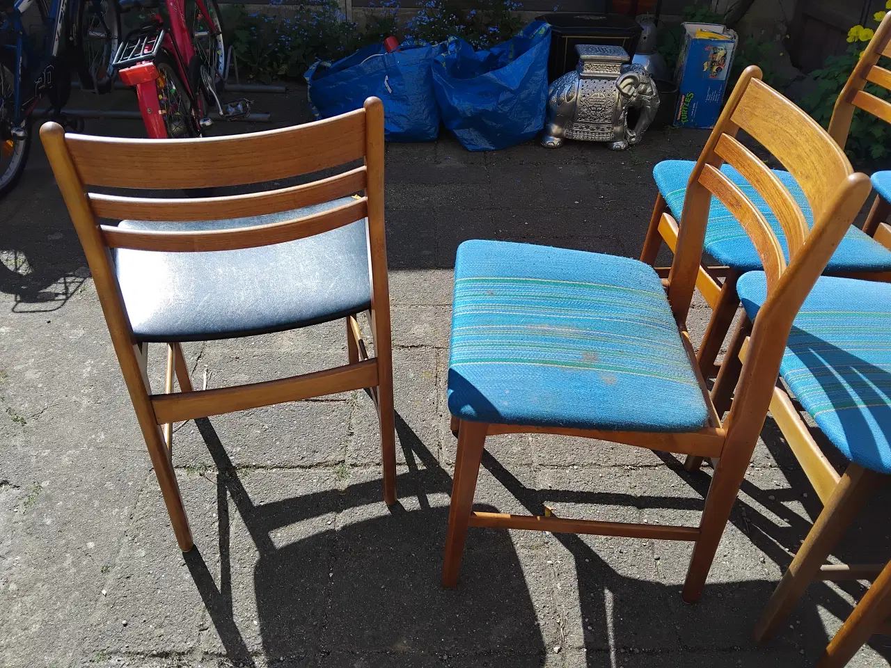 Billede 3 - Teak stole, teaktræ