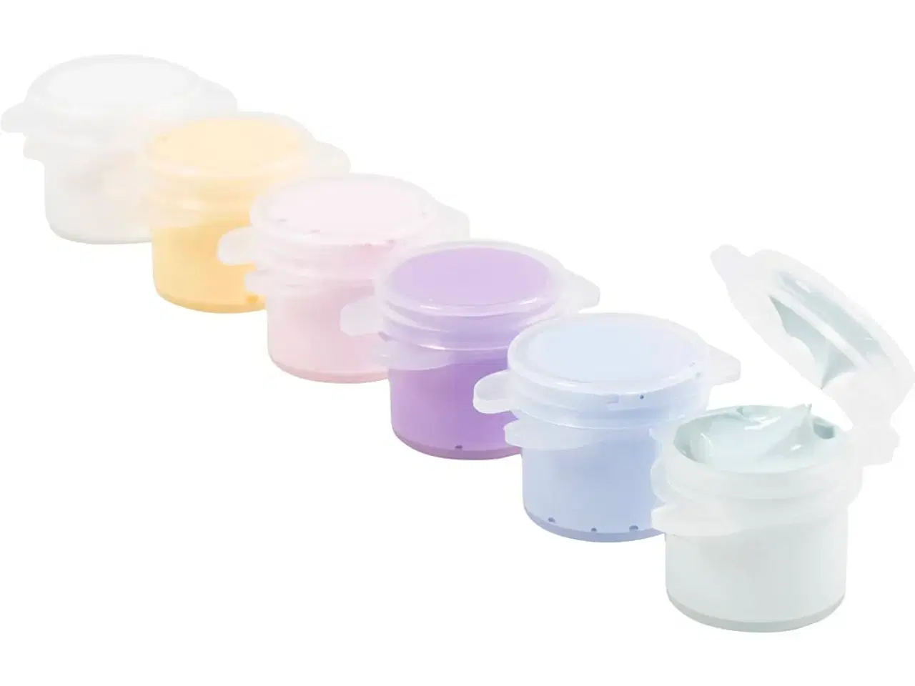 Billede 1 - Plus Color Hobbymaling, pastelfarver, 6x5 ml/ 1 pk.