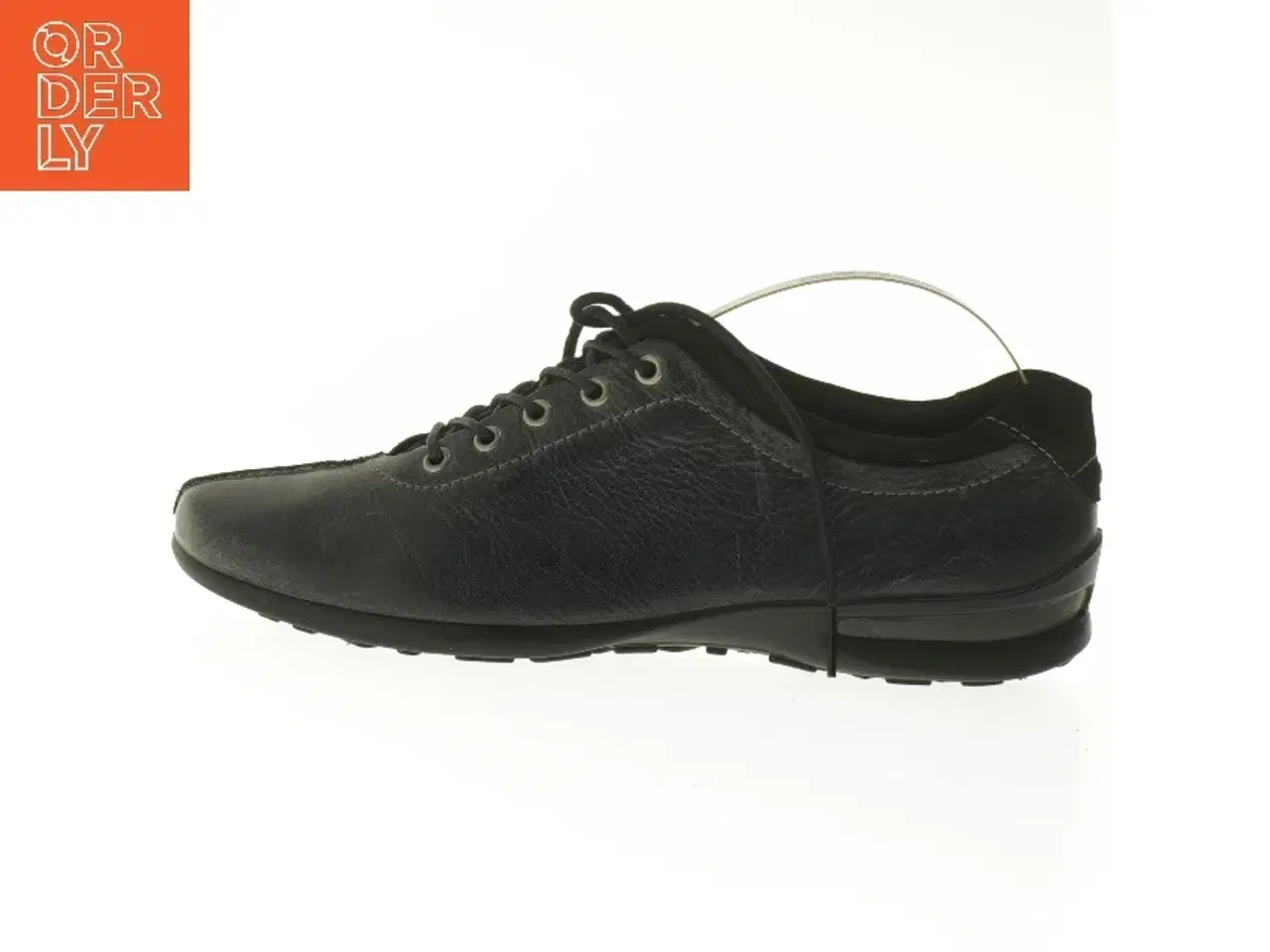 Billede 1 - Sort lædersko fra Ecco (str. 40 )