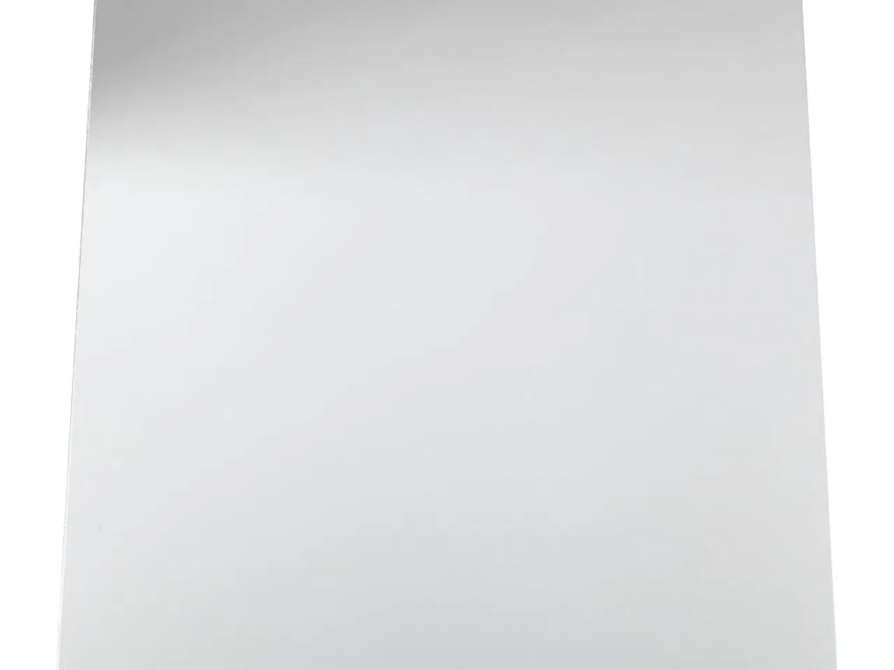 Billede 1 - Bøjelig Spejlplast 29,5x21 cm - 1,1 mm Tykkelse