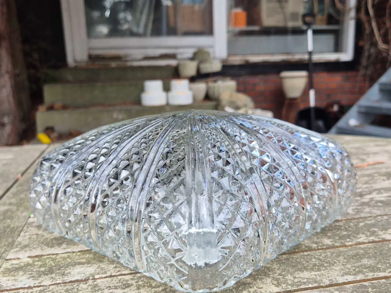 Billede 2 - Smuk plafond med buet glasskærm