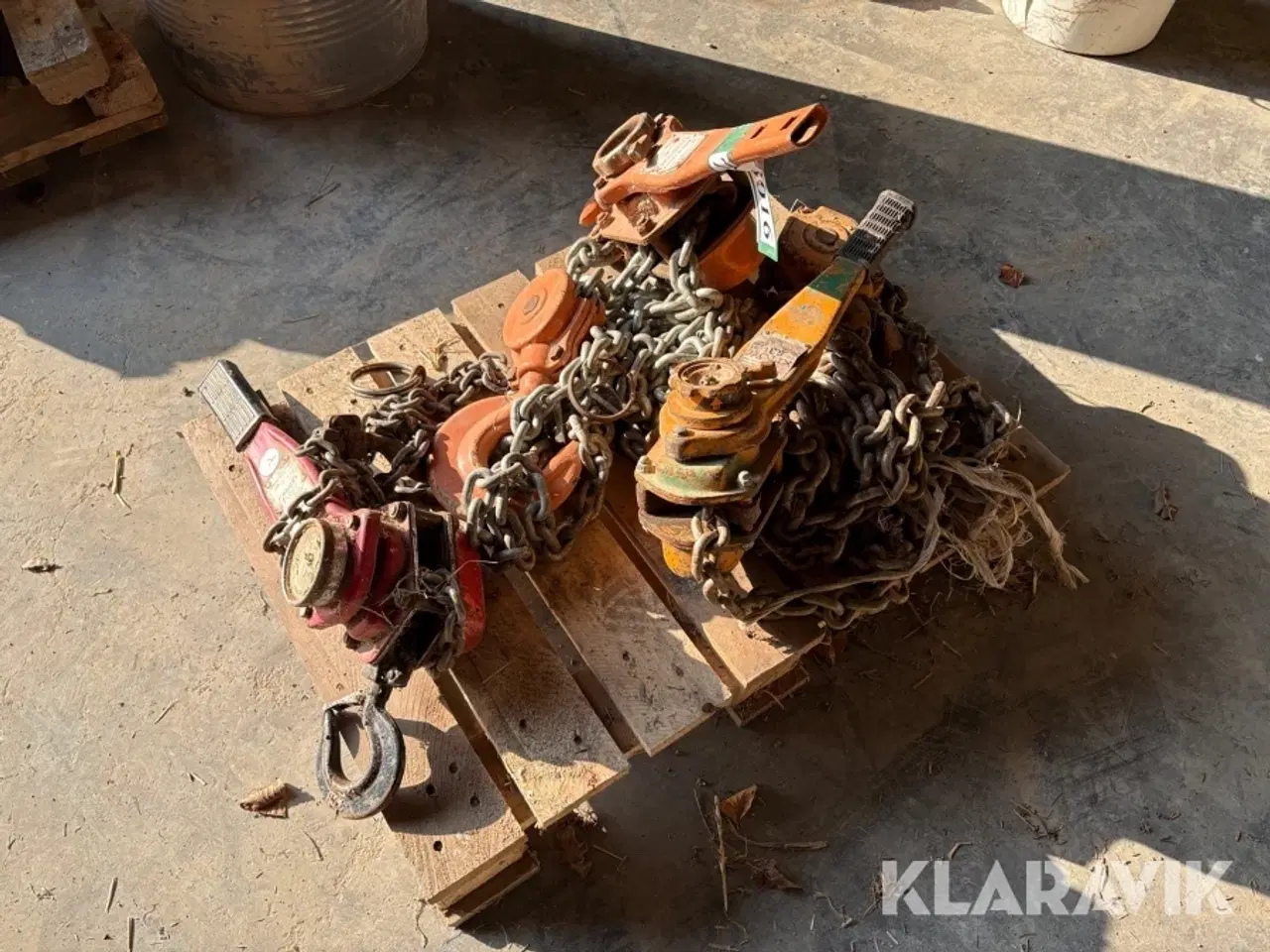 Billede 4 - Skraldetaljer 3 styk. Powertex, Kito & Ukendt 1,5t, 6t & 6,3t