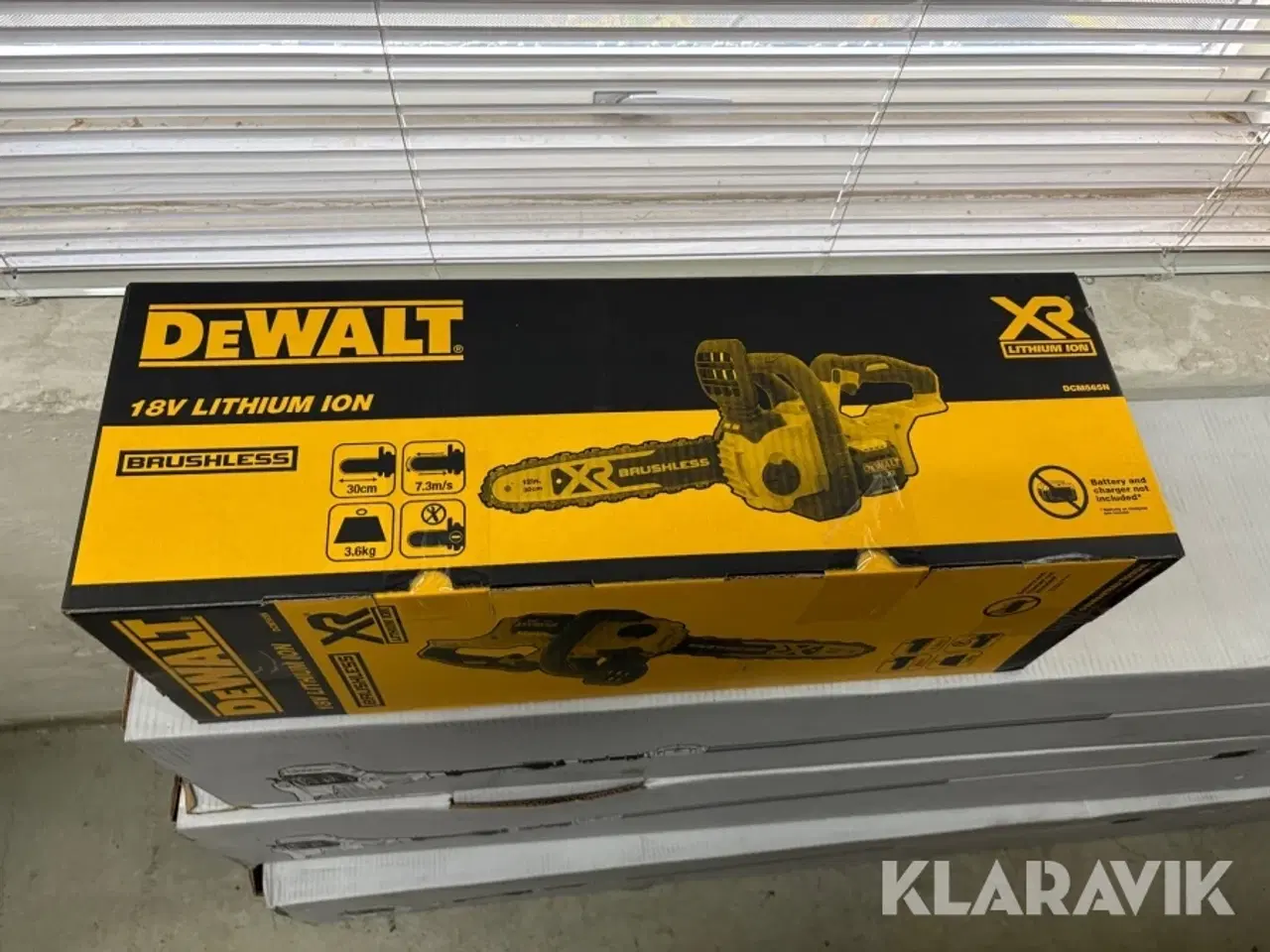 Billede 3 - Motorsav DeWalt DCM565n