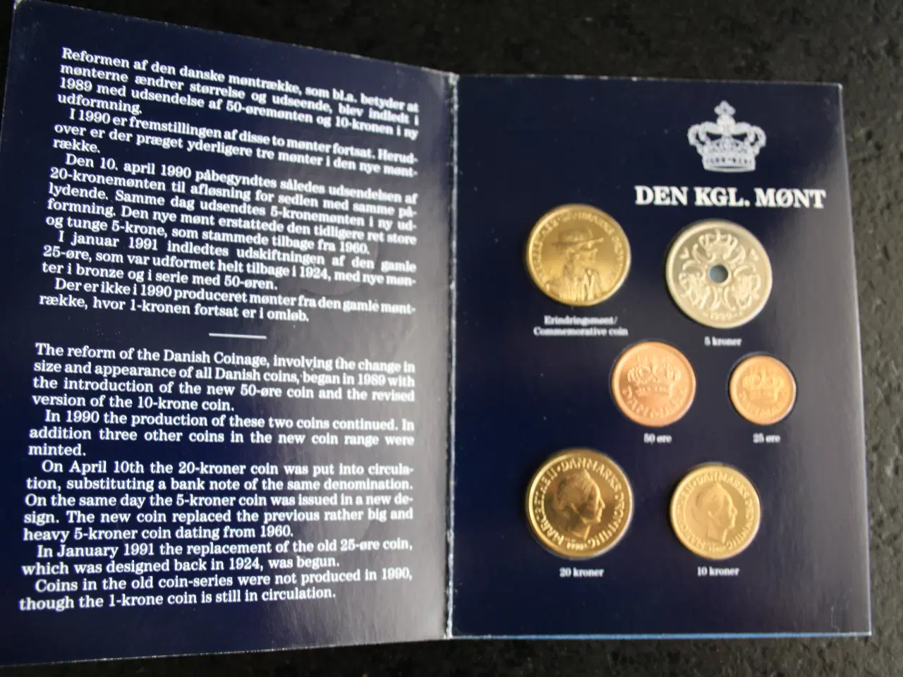 Billede 3 - Møntsamling sælges hovedsageligt danske mønter