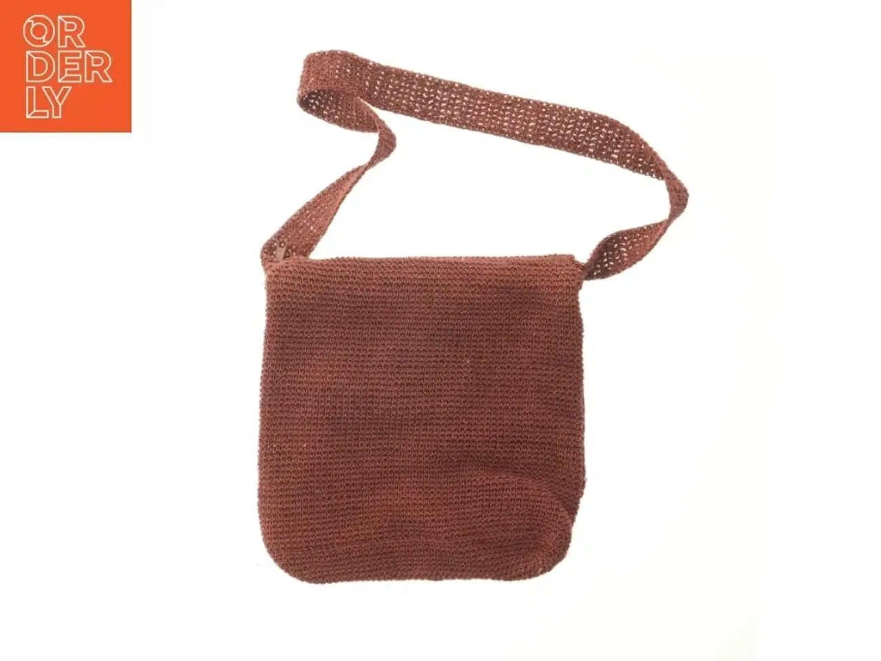 Billede 2 - Strikket brun taske fra Noa Noa (str. 32x29 cm)