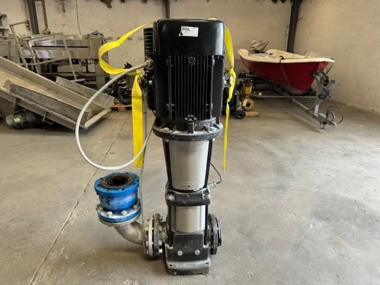 Billede 1 - Trykstyret 15 kW Grundfos Centrifugalpumpe