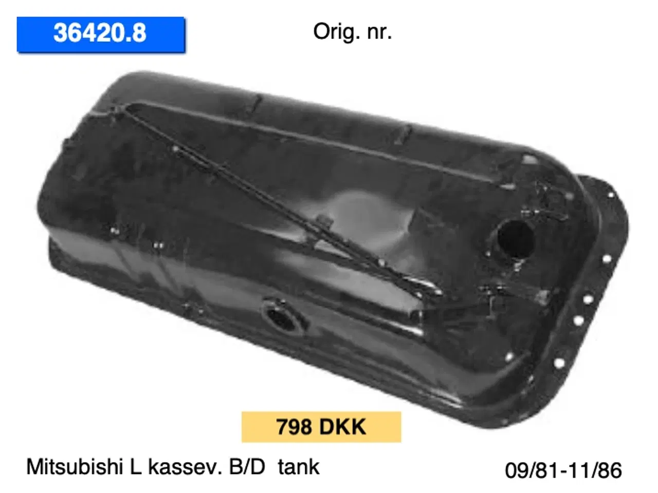 Billede 1 - Nye Mitsubishi L300-Shougun tanke m.m.