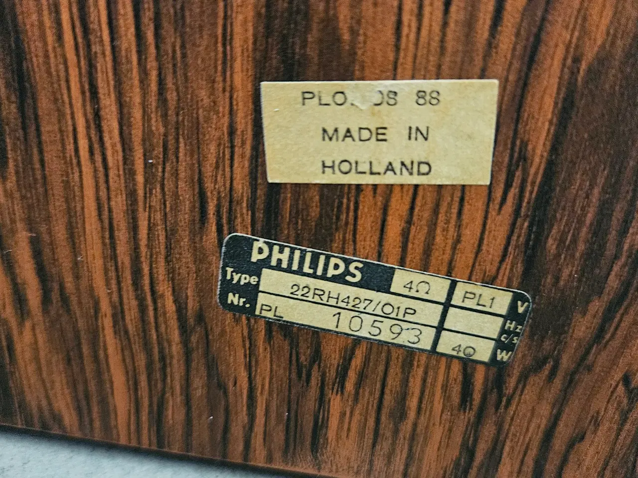 Billede 4 - Topmodel fra Philips. Sjælden Vintage model