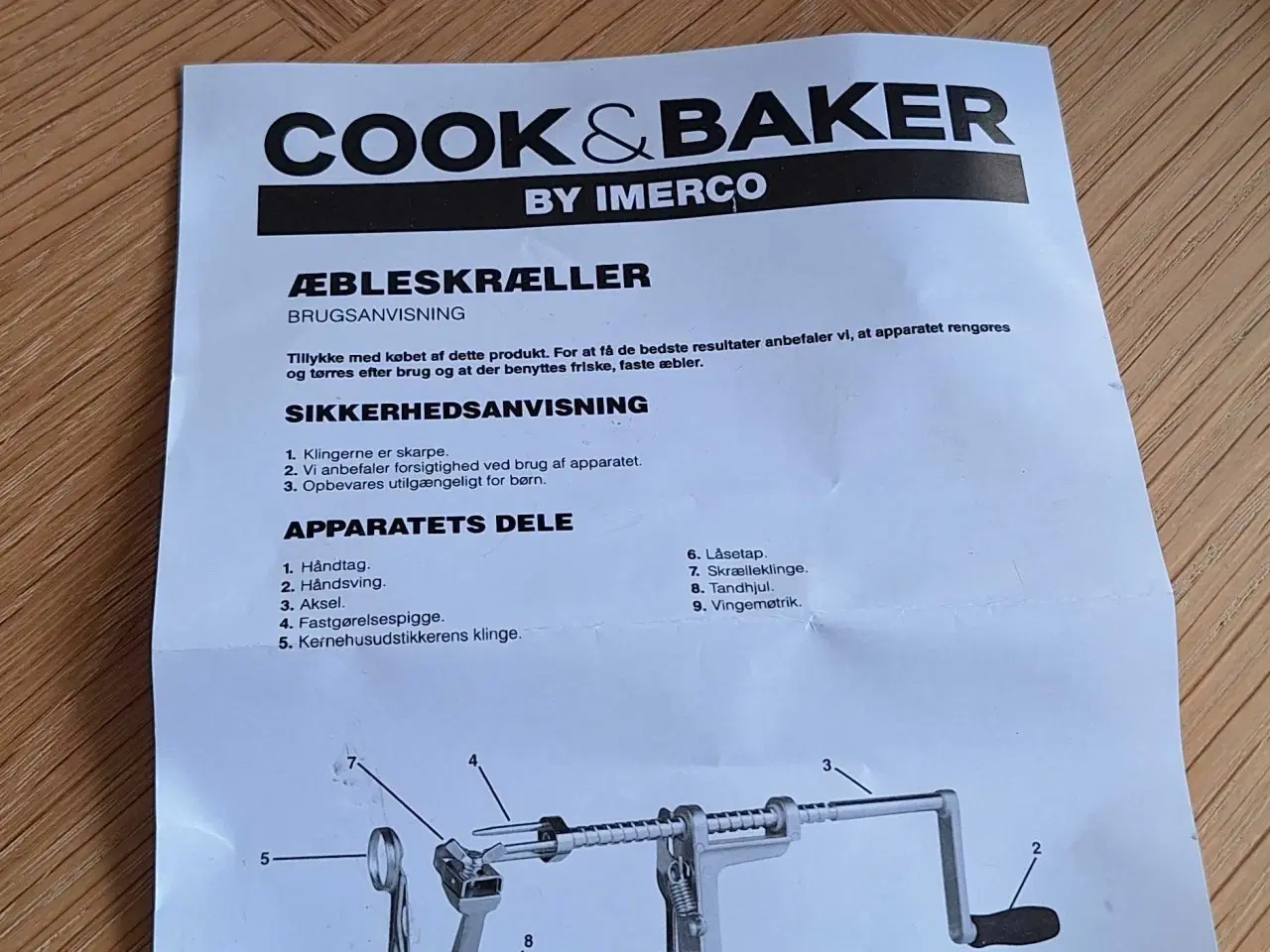 Billede 3 - Æbleskræller 