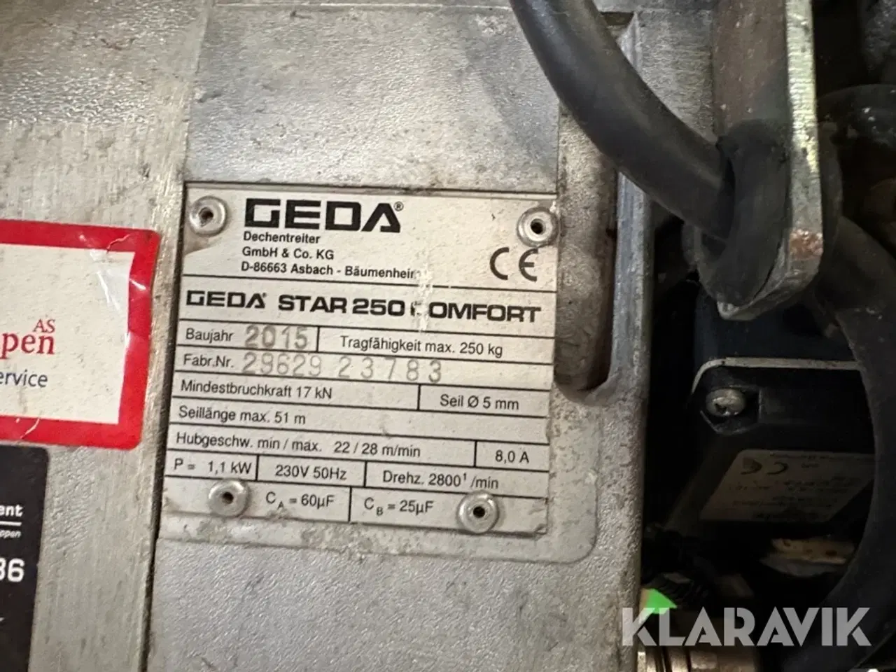 Billede 12 - Talje Geda Star 250 comfort