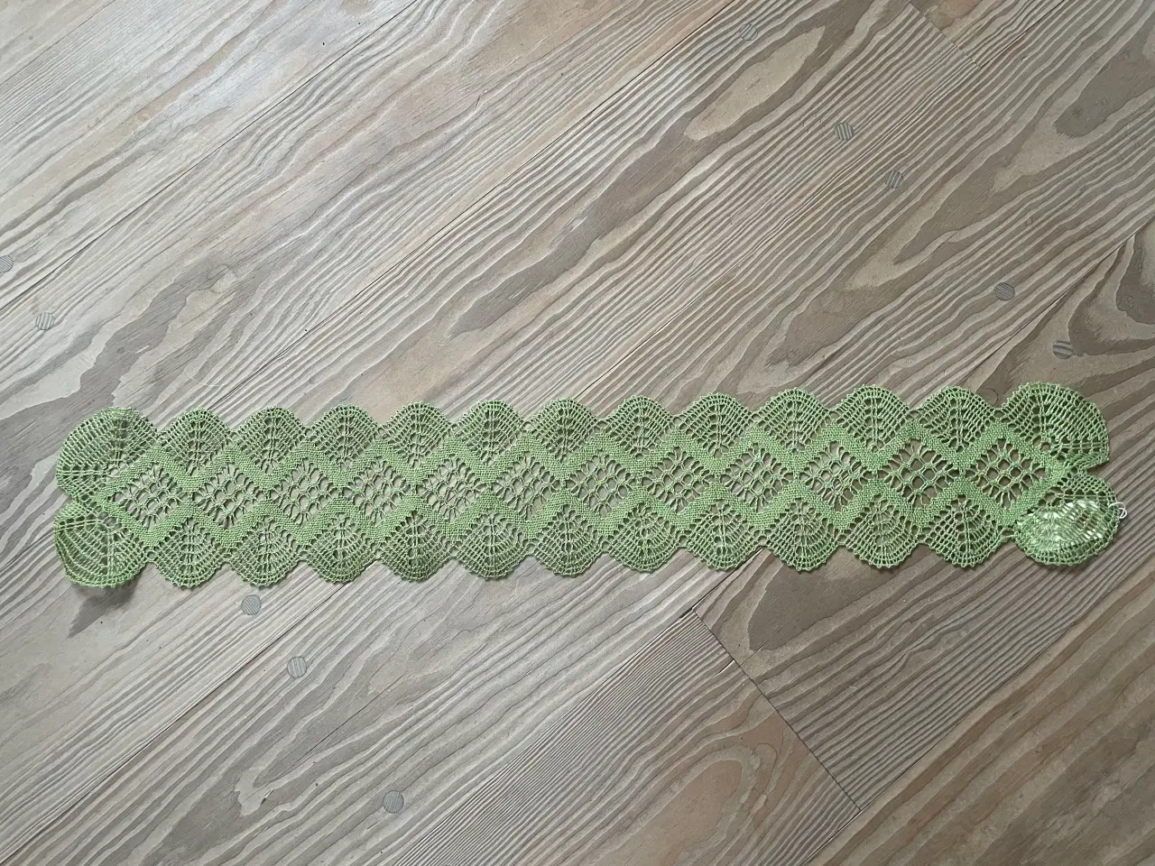 Billede 1 - Kniplet bordløber