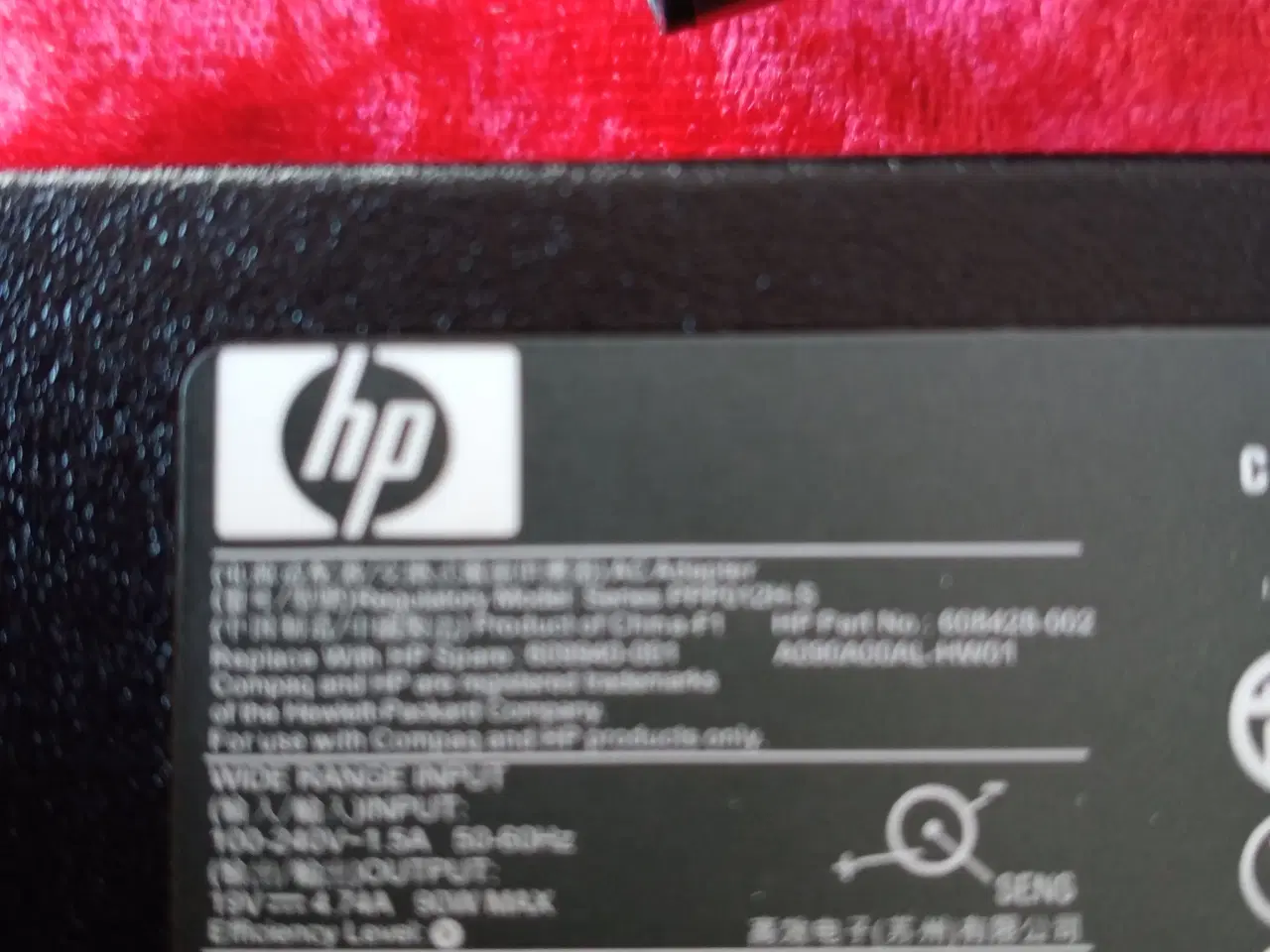 Billede 3 - HP 65W Smart AC Adapter 19.5V 3.33A  7.4mm/5.0mm