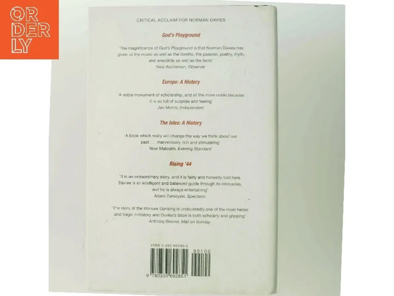 Billede 3 - Europe at war : 1939-1945 : no simple victory af Norman Davies (Bog)