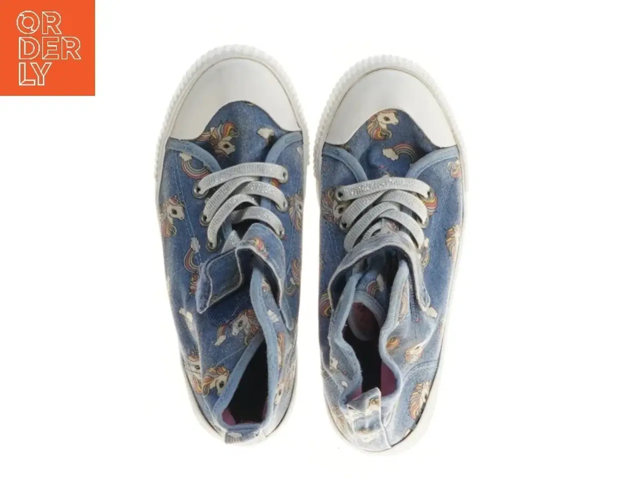 Billede 2 - Børnesko størrelse 32 med enhjørningemønster fra H&M (str. 32 )