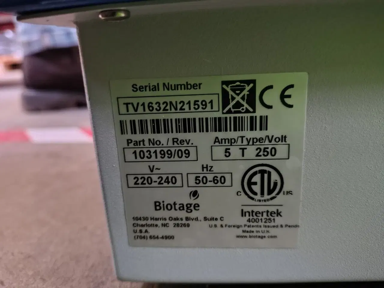 Billede 7 - Evaporator BIOTAGE TurboVap LV