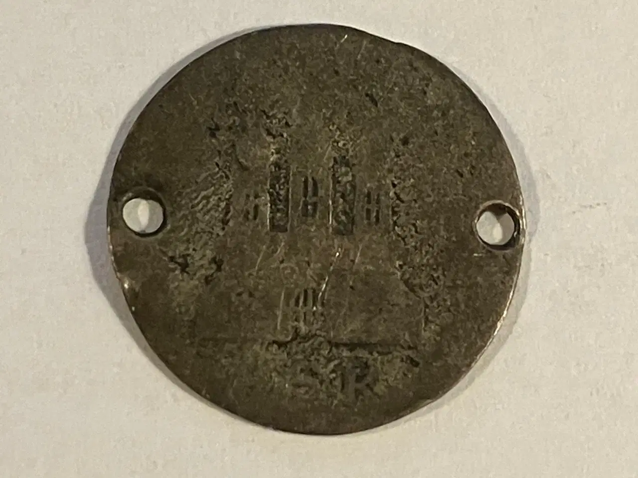 Billede 2 - 1 Schilling Hamburg 1832 Germany - Dårlig stand