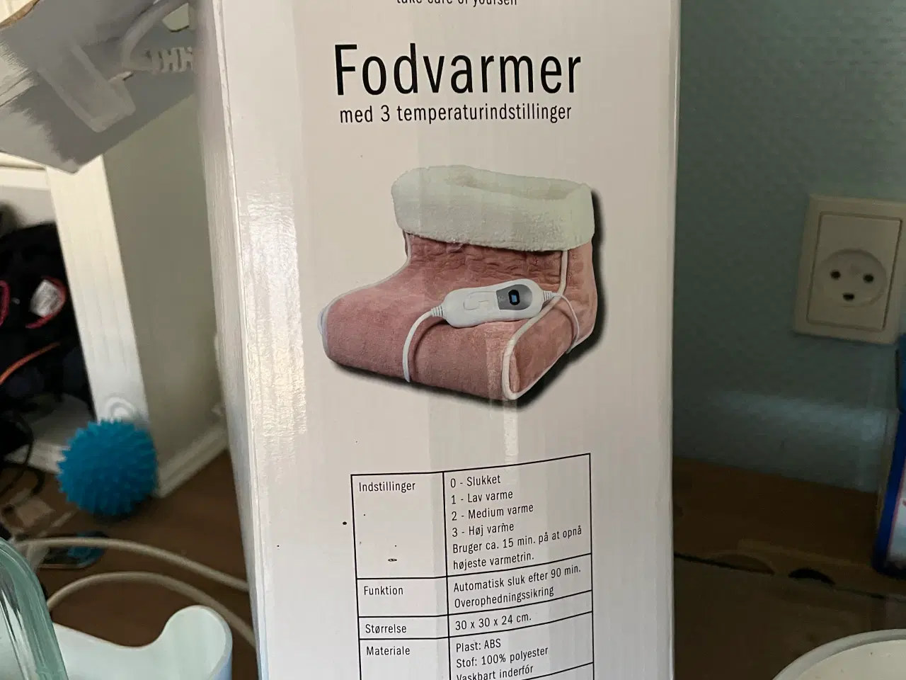 Billede 2 - Elektrisk fodvarmer