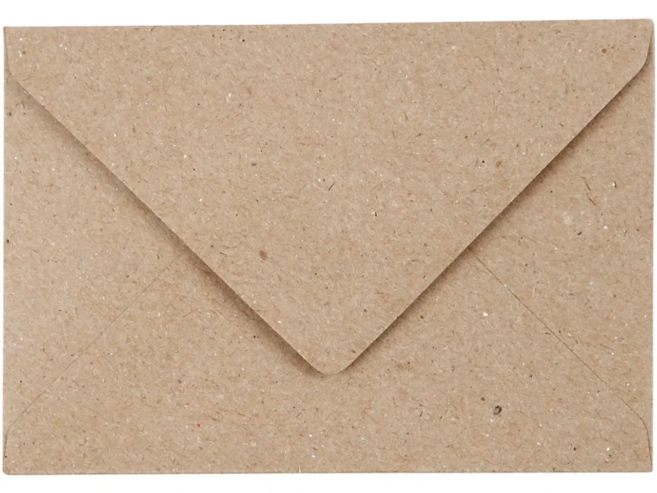 Billede 1 - Kvistkuvert, kuvert str. 7,8x11,5 cm, 120 g, natur, 50stk./ 1 pk.