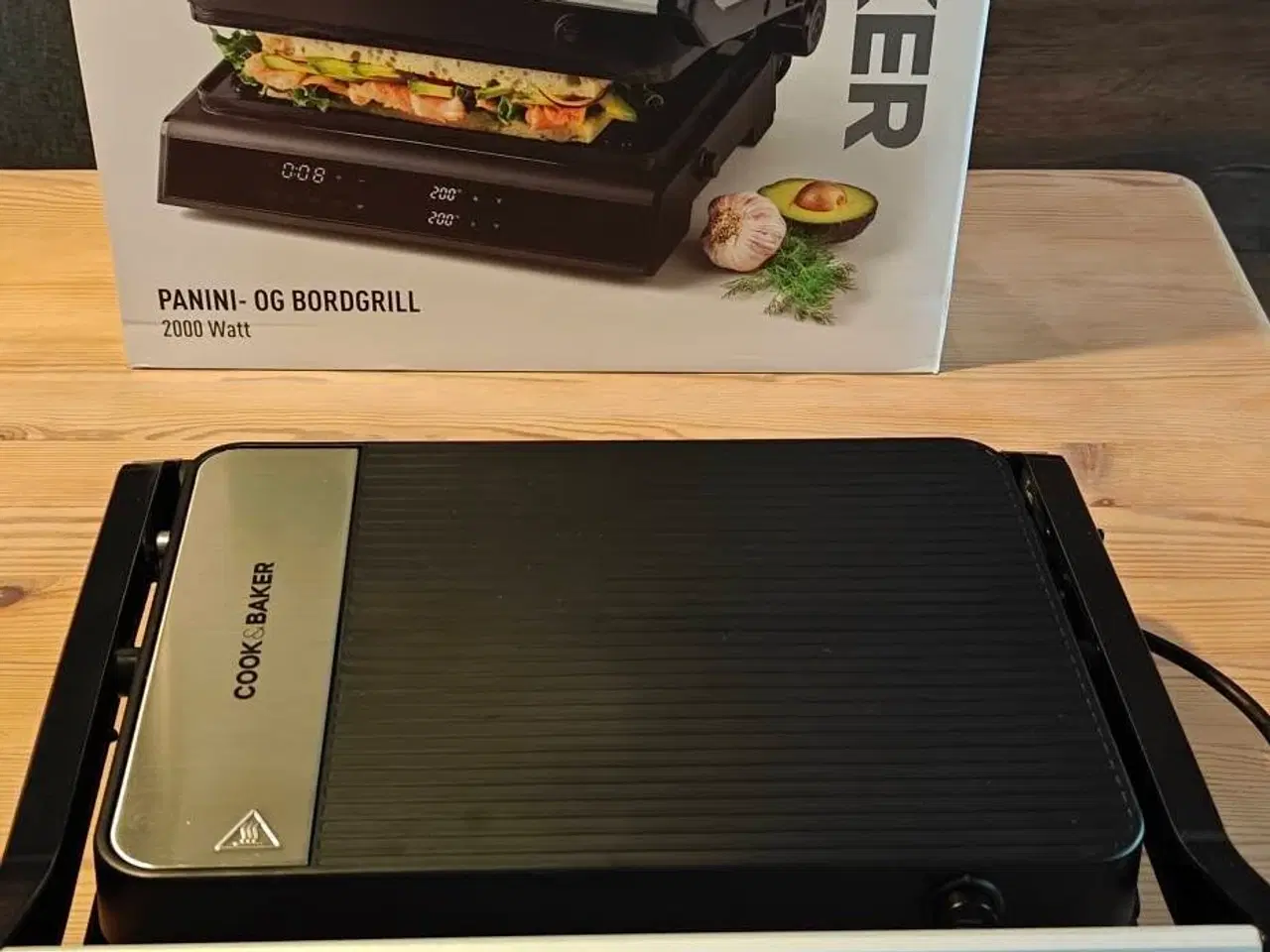 Billede 1 - Cook & Baker paninigrill/ bordgrill