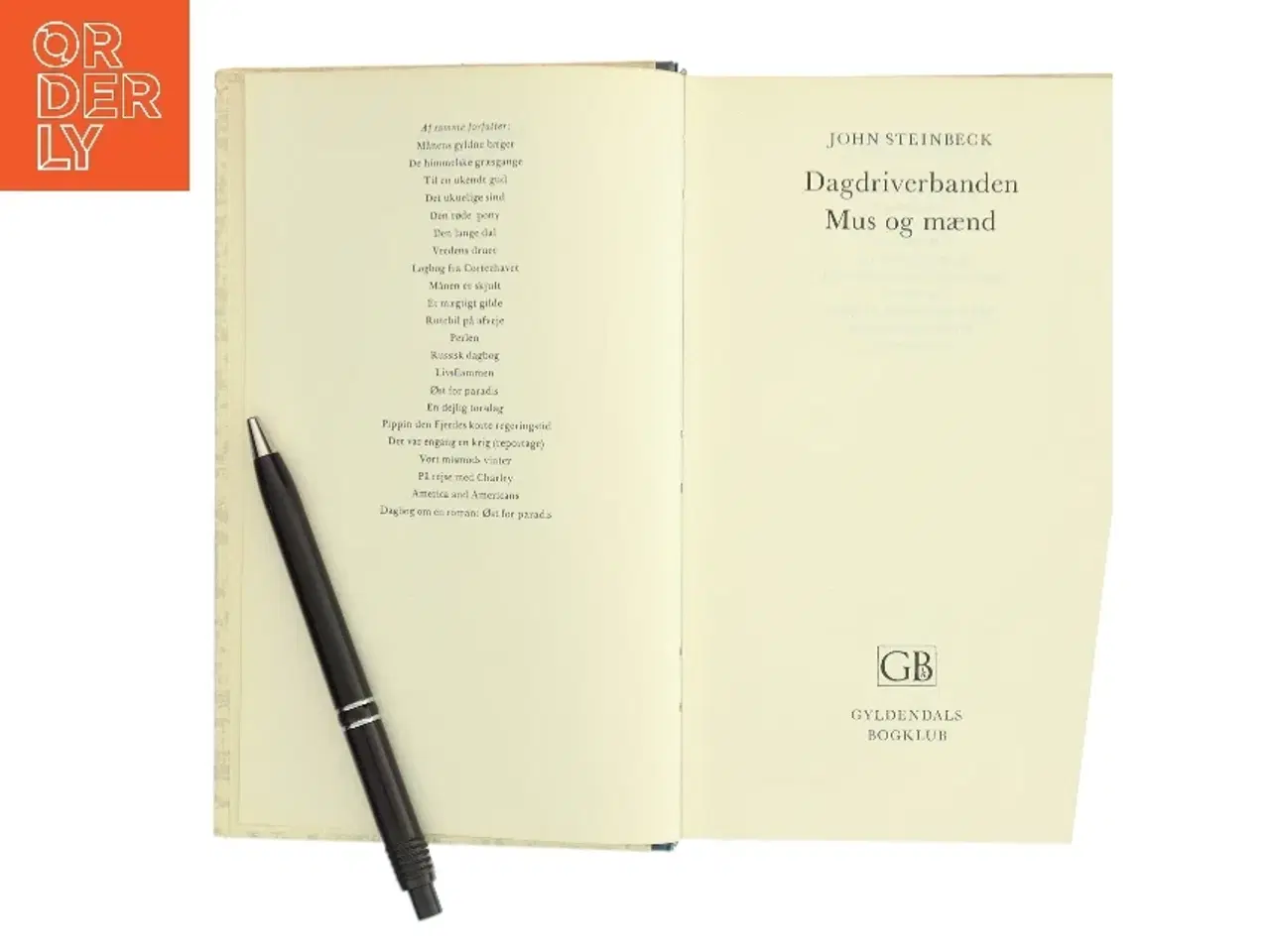 Billede 1 - Dagdriverbanden / Mus og mænd af John Steinbeck (Bog)