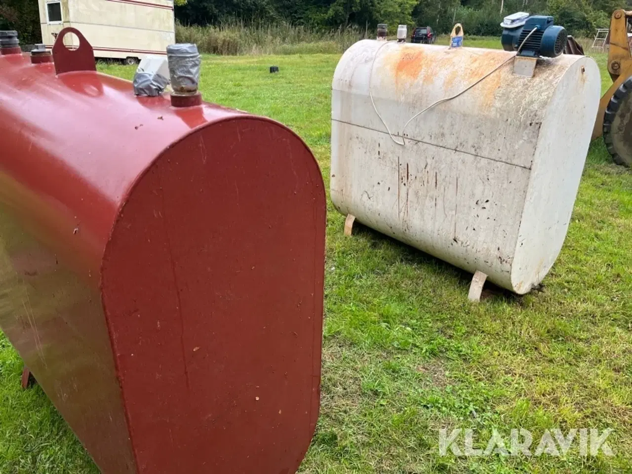 Billede 4 - Olietanke ES/KN Beholderfabrik 1200Liter 2 styk