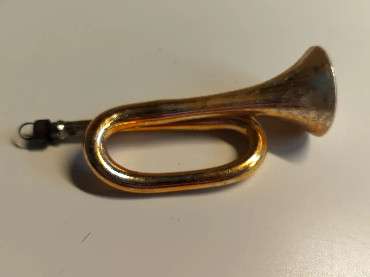 Billede 3 - Gamle glas julekugler trumpet