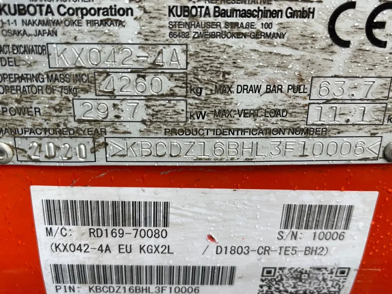 Billede 6 - Kubota Kx042-4 Hydraulisk skovlskifte