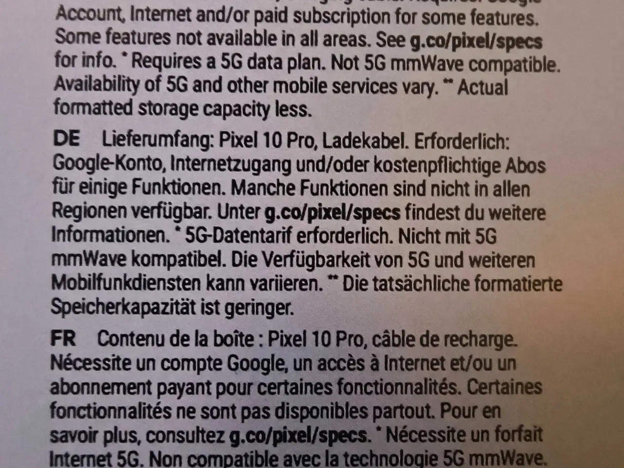 Billede 3 - Google Pixel 10 pro