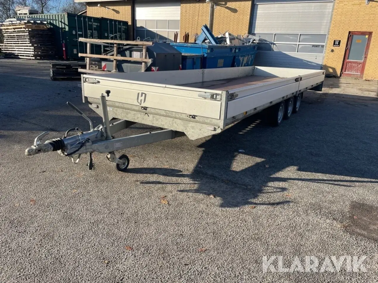 Billede 1 - Platform Trailer Henra 35B 3 akslet
