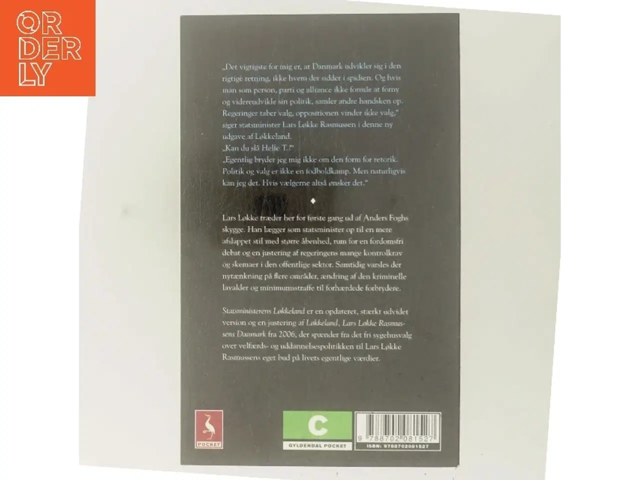 Billede 3 - Statsministerens Løkkeland (Bog)