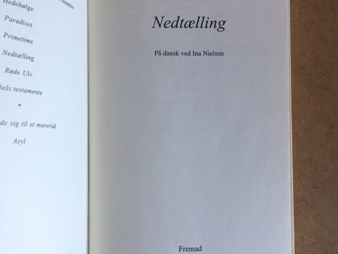 Billede 6 - Nedtælling, Liza Marklund