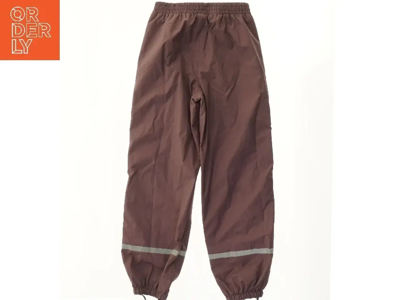 Billede 2 - Regnbukser med elastik og refleks (str. 140)