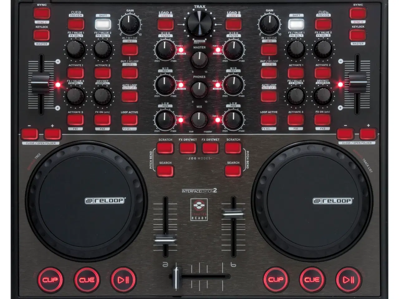 Billede 6 - 🎧 Komplet DJ-controller med indbygget lydkort