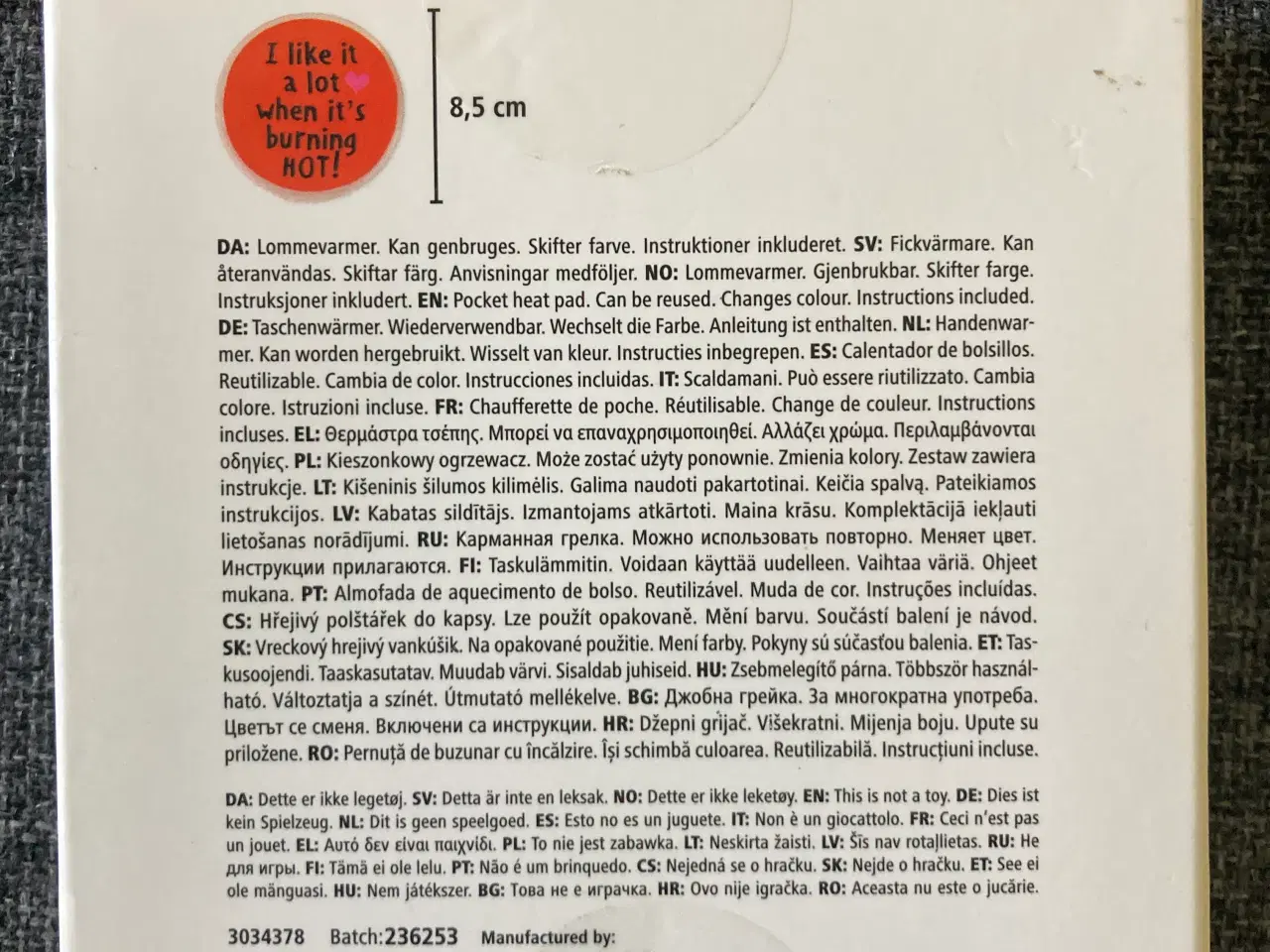 Billede 2 - Lommevarmer 