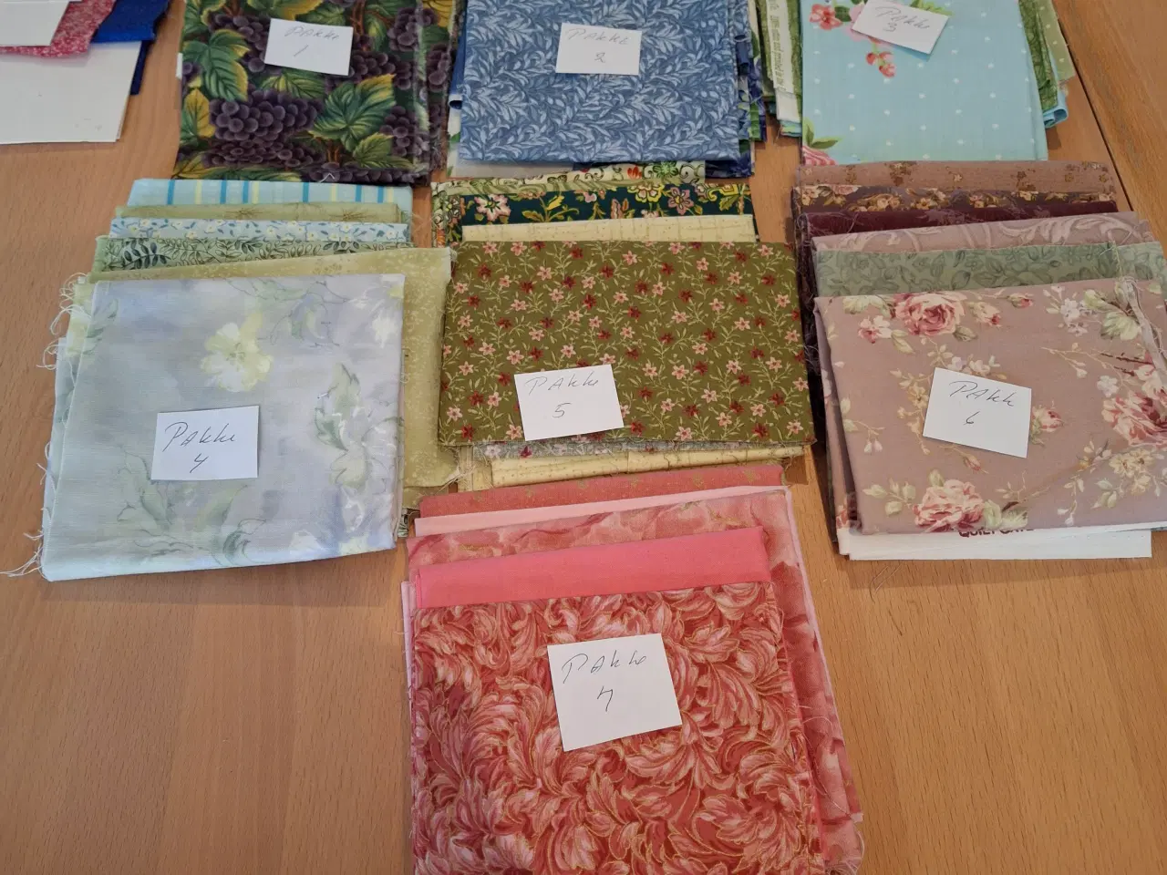 Billede 9 - karton til patchwork 50/restestof pr pakke 20
