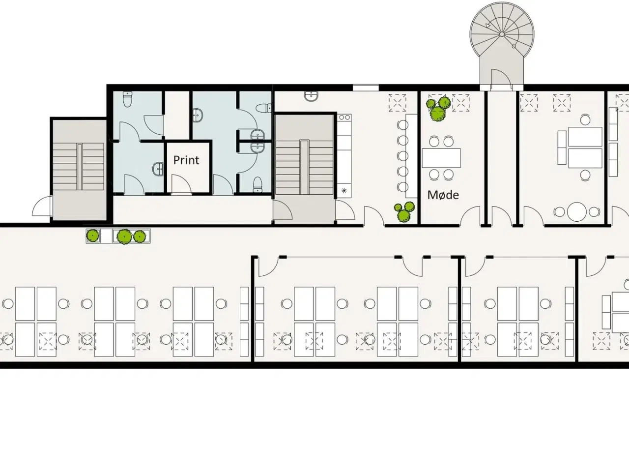 Billede 13 - 379 m2 kontorlejemål i tidligere cigarfabrik centralt på Frederiksberg