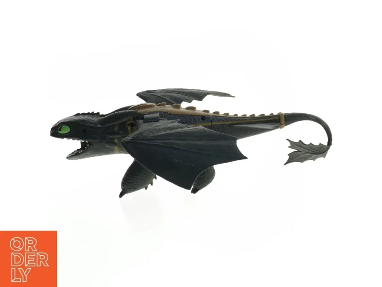 Billede 1 - Plastiktand dragefigur (str. 33 cm)