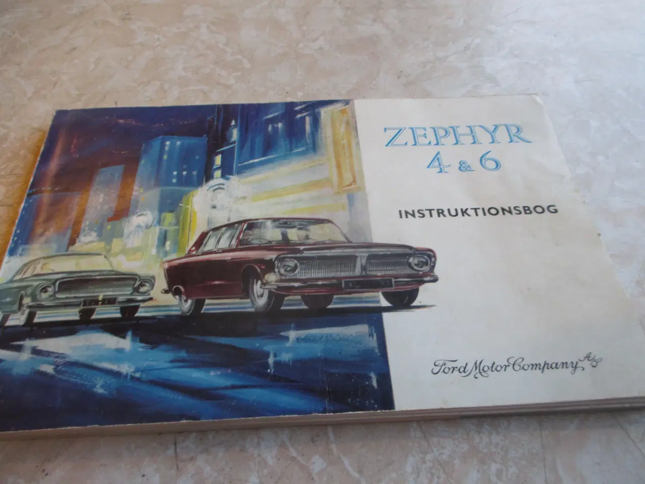 Billede 1 - Instruktionsbog Ford Zephyr