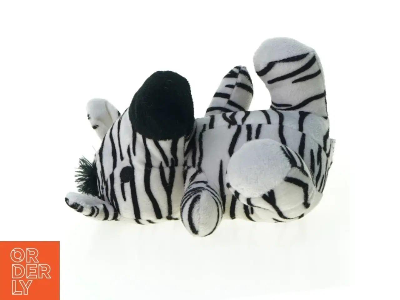 Billede 3 - Bamse zebra fra Animal Kingdom (str. 17 cm)