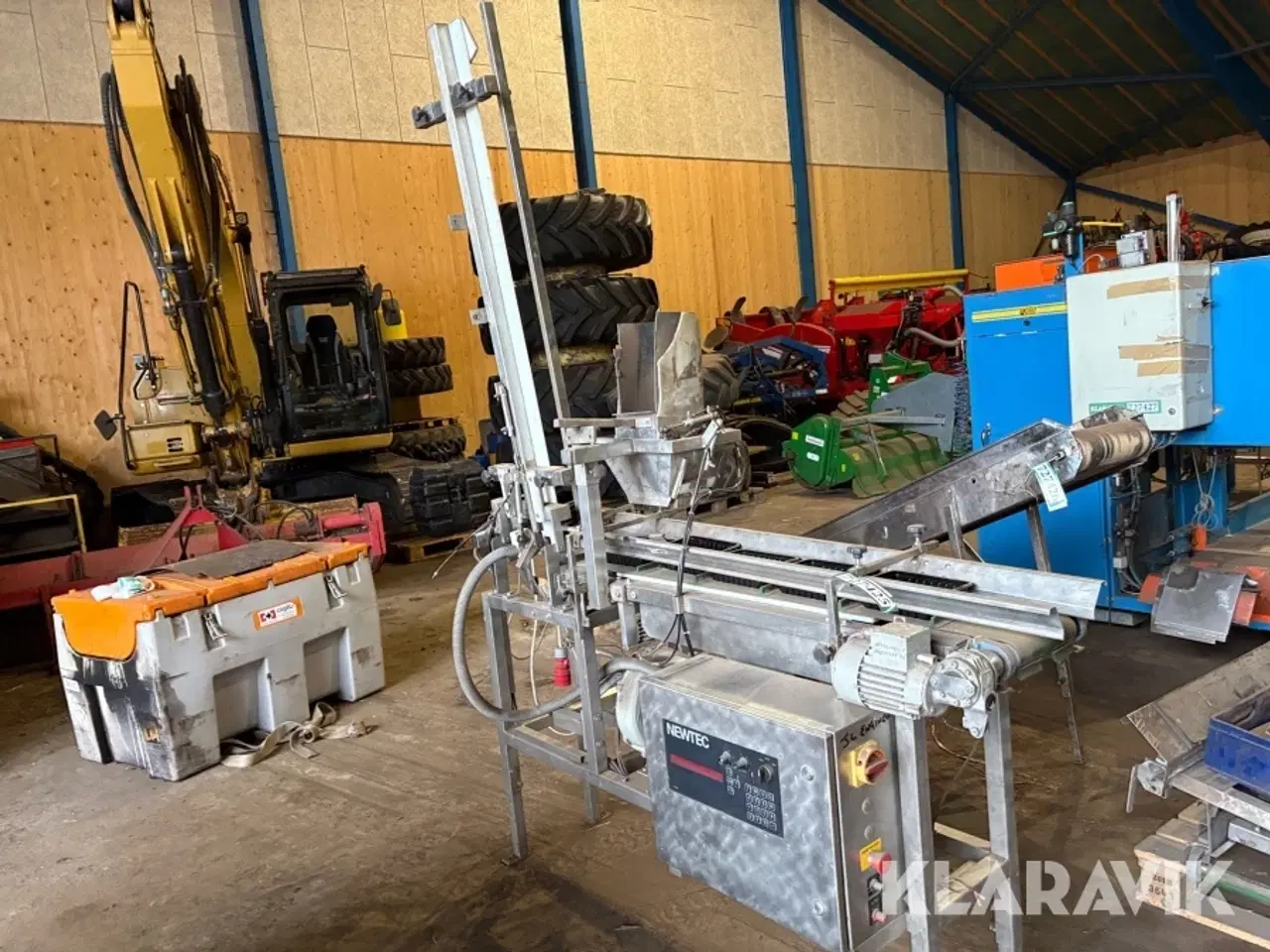 Billede 1 - Bakkedispenser og flowpakker NewTec BMM55 i rustfri stål