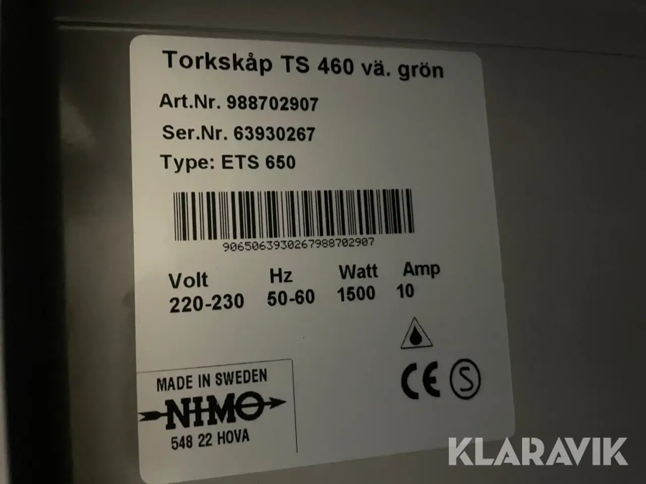 Billede 10 - Tørreskab Electrolux TS460