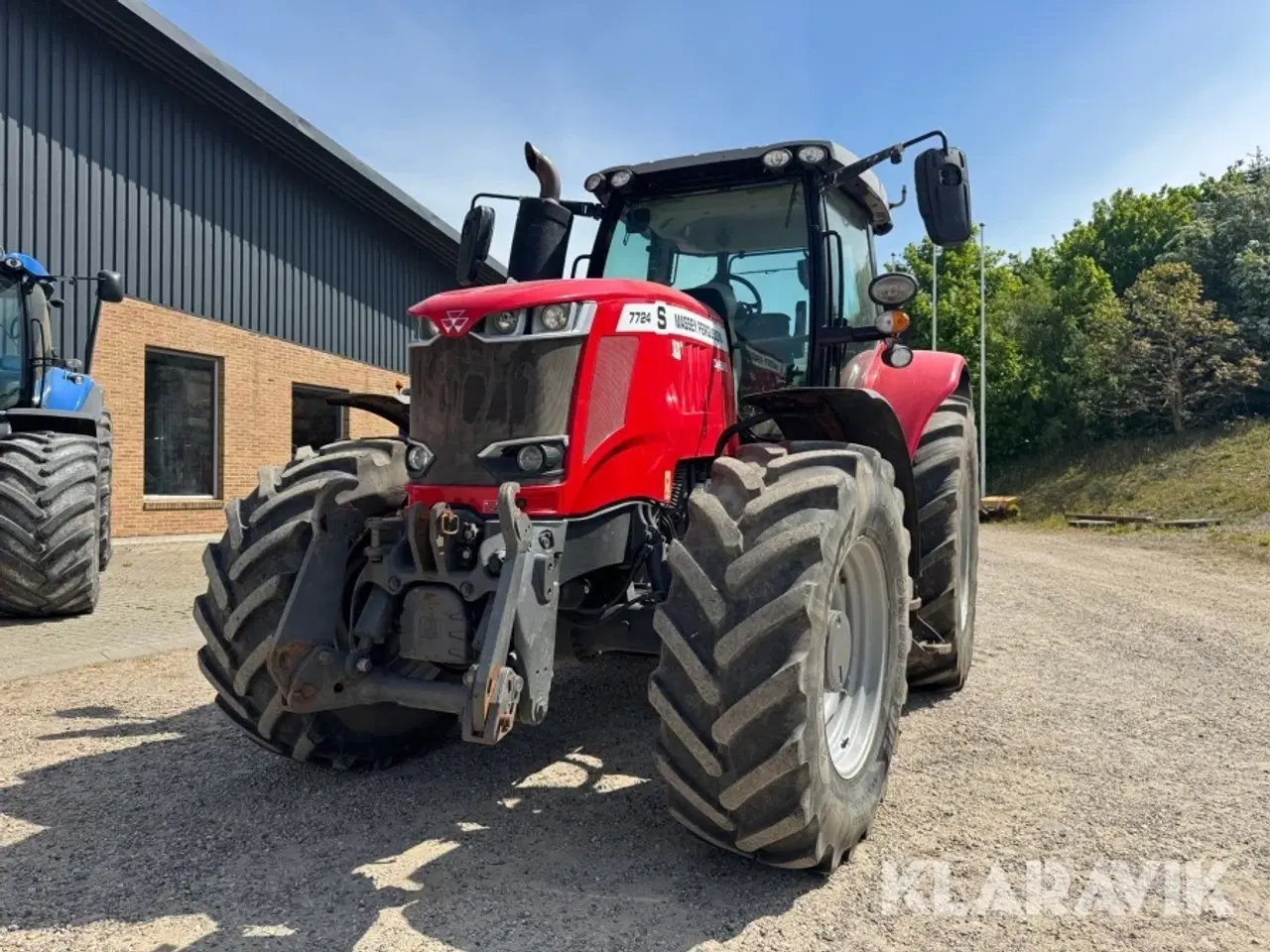 Billede 1 - Traktor Massey Ferguson 7724 S - Dyna 6