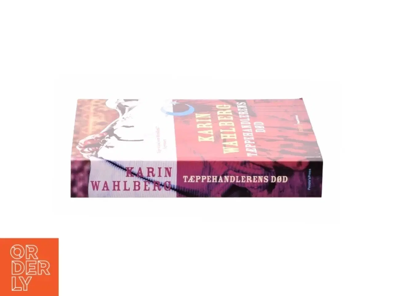 Billede 2 - Tæppehandlerens død : kriminalroman af Karin Wahlberg (Bog)