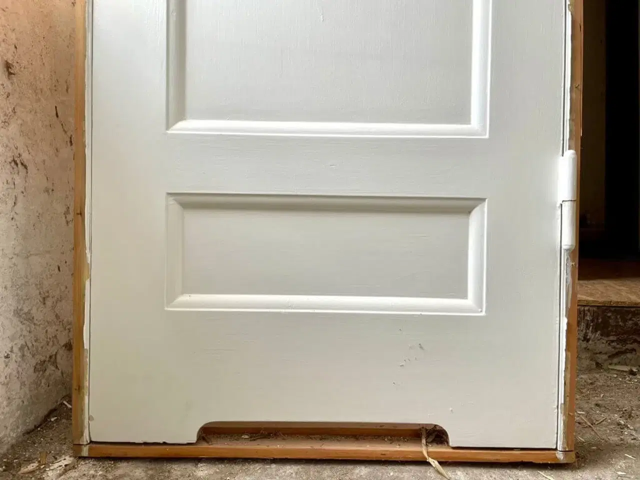 Billede 3 - Smal funkis-badeværelsesdør m. karm