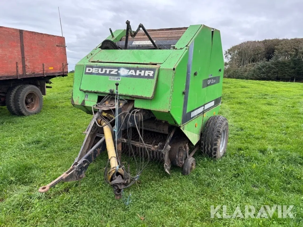 Billede 1 - Rundballepresser Deutz-Fahr GP 2.50 Græs/halm