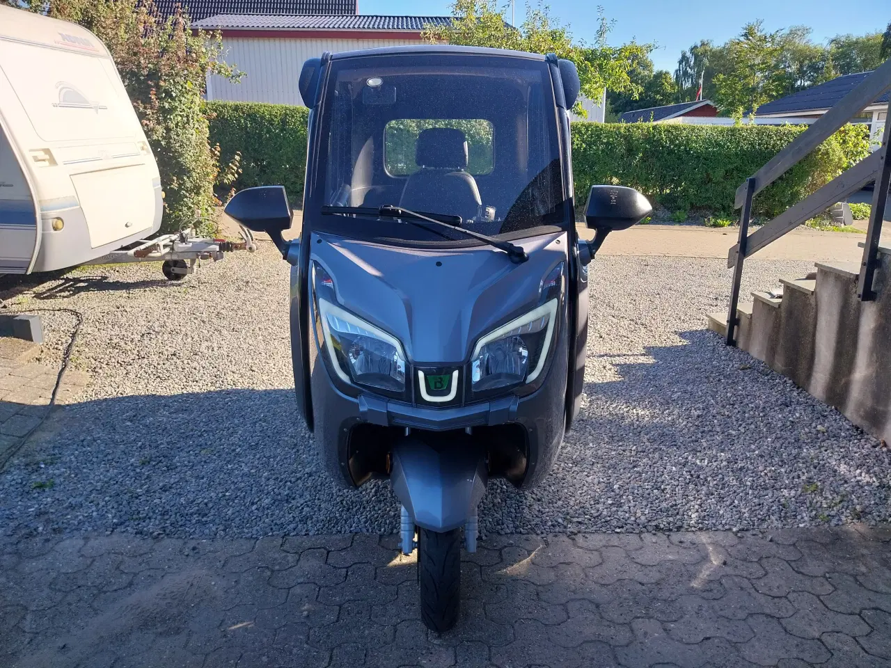 Billede 4 - Kabinescooter Bach 26 delux S100 metal grå 