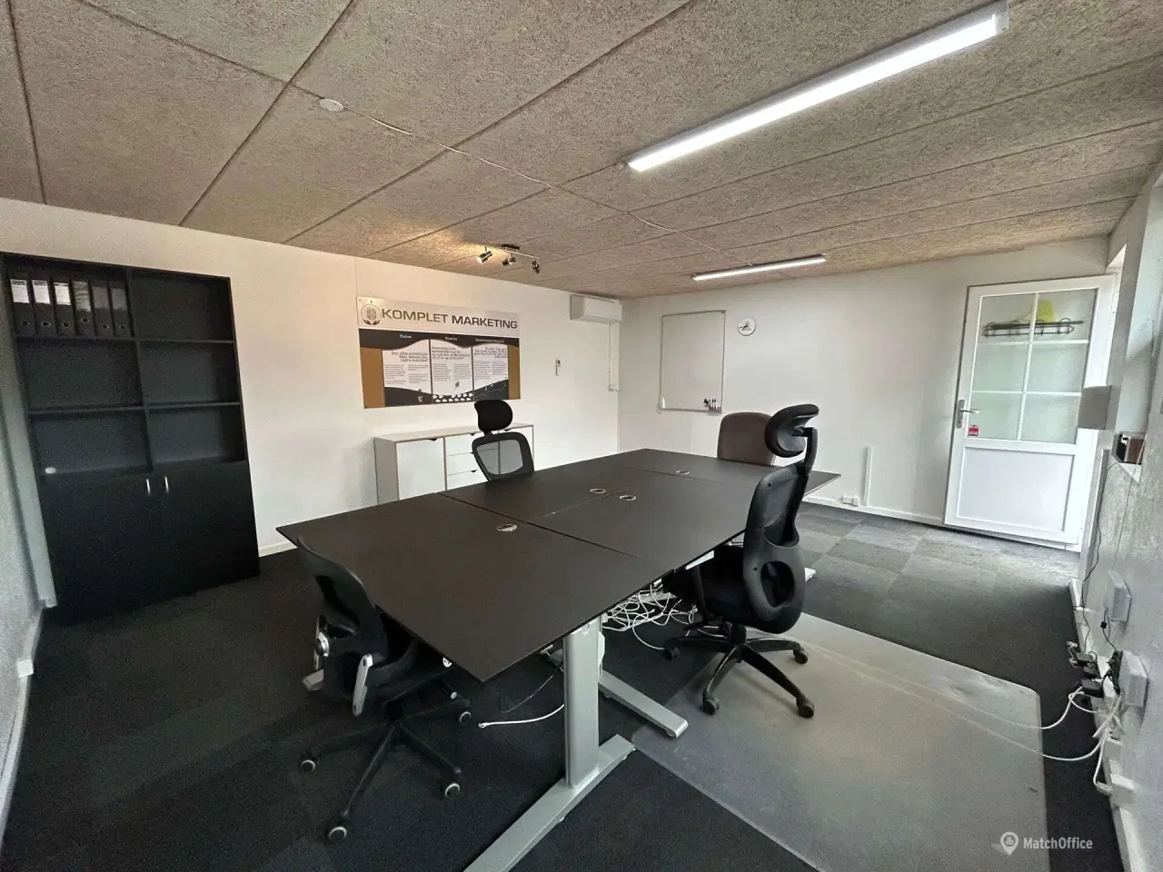 Billede 3 - Lille kontor med aircondition og Fibernet