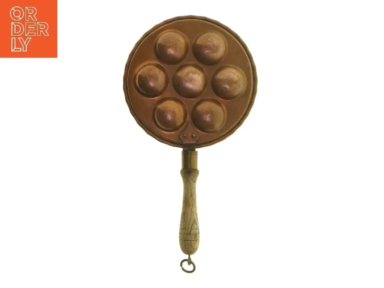 Billede 4 - Æbleskive pande med træhåndtag (str. 28 cm)